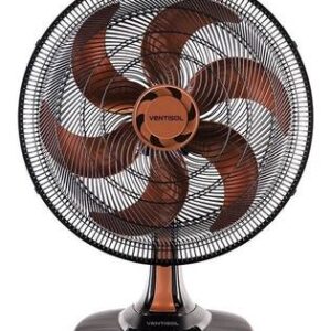 Ventilador de Mesa Ventisol Premium Turbo Oscilante 50cm 6 Pás Bronze/Preto Ventilador de Mesa Ventisol Premium Turbo Oscilante 50cm 6 Pás Bronze/Preto