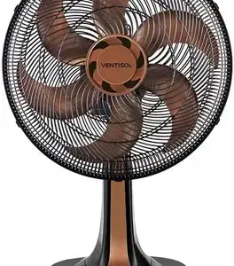 Ventilador de Mesa Ventisol Turbo Oscilante 30cm 6 Pás Bronze Ventilador de Mesa Ventisol Turbo Oscilante 30cm 6 Pás Bronze