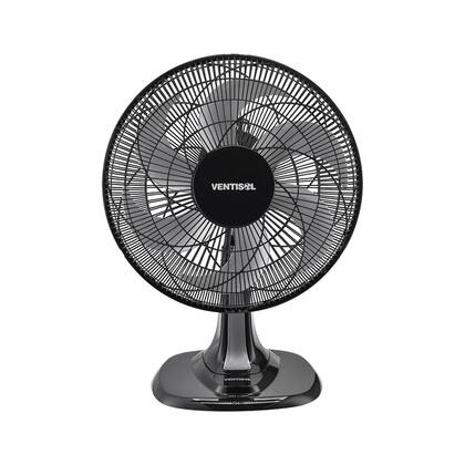 Ventilador de Mesa Ventisol Turbo 50cm 6 Pás Preto 220V