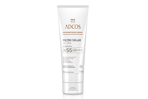 Adcos Filtro Solar Ultra FPS55 Gel Creme 120g