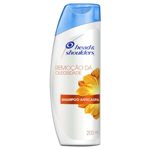 Head & shoulders Head & Shoulders - Shampoo Antioleosidade Remoção Da Oleosidade Shampoo Para Eliminar O Excesso De Óleo Shampoo Anticaspa Hidratante 200 Ml