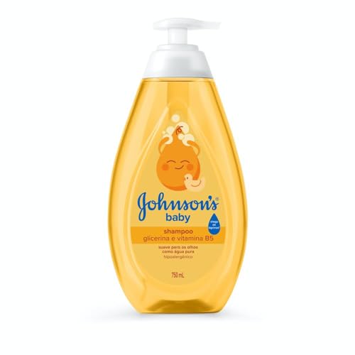 Johnson's Baby Shampoo Glicerina Para Bebê, 750ml