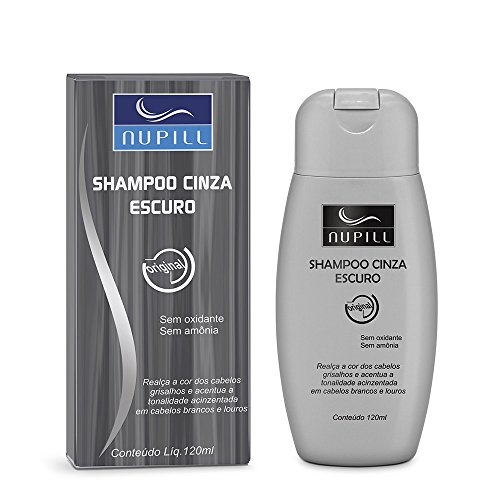 Nupill - Shampoo Cinza Nupill 120Ml Escuro