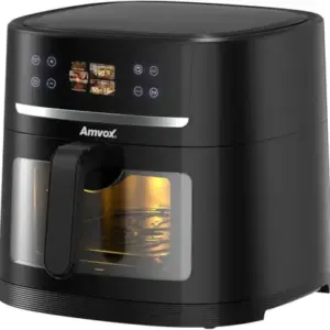 Fritadeira Elétrica Air Fryer Amvox 8L Digital Preta ARF-1480 Fritadeira Elétrica Air Fryer Amvox 8L Digital Preta ARF-1480