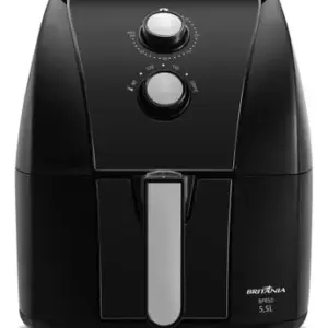 Fritadeira Elétrica Air Fryer Britânia 5.5L Antiaderente Redstone BFR50 Fritadeira Elétrica Air Fryer Britânia 5.5L Antiaderente Redstone BFR50