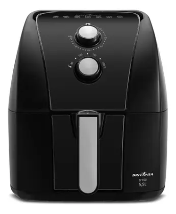 Fritadeira Elétrica Air Fryer Britânia 5.5L Antiaderente Redstone BFR50
