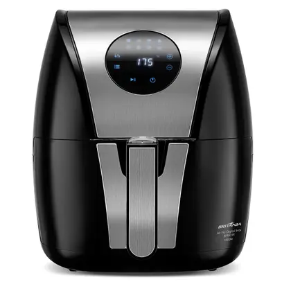 Fritadeira Elétrica Air Fryer Britânia 5L Digital Inox BFR41PI