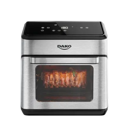 Fritadeira Elétrica Air Fryer Oven Dako Grandes Apetites 12L Digital