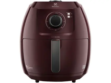 Fritadeira Elétrica Air Fryer Electrolux Family Efficient 6.5L Dark Red EAF51
