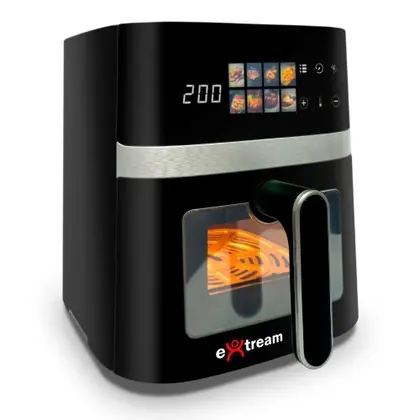Fritadeira Elétrica Air Fryer Extream 5.5L Preto