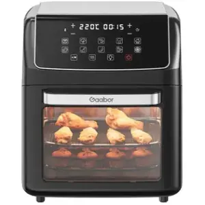Forno Elétrico Air Fryer Gaabor 12L Preto AF-120T01