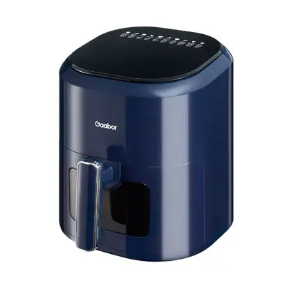 Fritadeira Elétrica Air Fryer Gaabor Marinus 4.2L com Visor Touch Azul