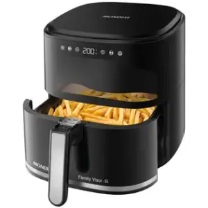 Fritadeira Elétrica Air Fryer Mondial Grand Family 5L Preto AF-50-DV Fritadeira Elétrica Air Fryer Mondial Grand Family 5L Preto AF-50-DV