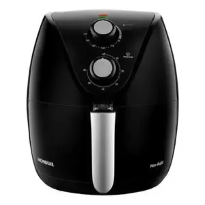 Fritadeira Elétrica Air Fryer Mondial New Practic 3.5L Preto AF-31 Fritadeira Elétrica Air Fryer Mondial New Practic 3.5L Preto AF-31
