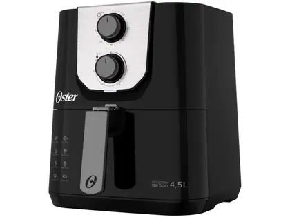 Fritadeira Elétrica Air Fryer Oster Black Perform 4.5L Preta