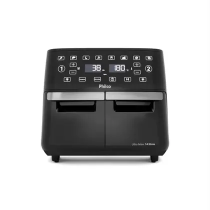 Forno Elétrico Air Fryer Philco 14L 4 em 1 Painel Digital