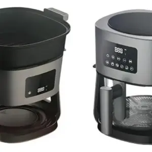 Fritadeira Elétrica Air Fryer La Bravia Rotativa 5L 2 em 1 Grill Fritadeira Elétrica Air Fryer La Bravia Rotativa 5L 2 em 1 Grill