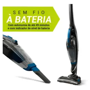 Aspirador de Pó Vertical e Portátil Philco Turbo Brush LED Bivolt PAS56 Aspirador de Pó Vertical e Portátil Philco Turbo Brush LED Bivolt PAS56