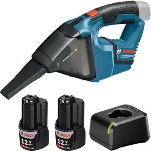 Aspirador de Pó Portátil Bosch GAS 12V com 2 Baterias e Carregador Aspirador de Pó Portátil Bosch GAS 12V com 2 Baterias e Carregador