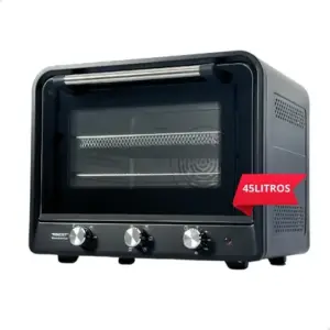 Forno Elétrico Air Fryer Best Fry Oven 45L Preto