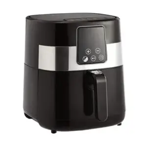 Fritadeira Elétrica Air Fryer Amazon Basics 3.2L Digital Preta Fritadeira Elétrica Air Fryer Amazon Basics 3.2L Digital Preta
