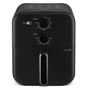 Fritadeira Elétrica Air Fryer Midea BlackStone 4L Preta Fritadeira Elétrica Air Fryer Midea BlackStone 4L Preta
