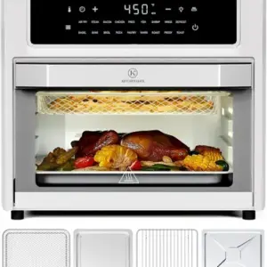 Forno Elétrico Air Fryer Kitchen Elite 26.4L 18 Funções