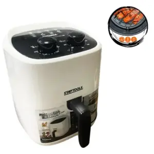 Fritadeira Elétrica Air Fryer Tesla Premium 3.4L Branco Fritadeira Elétrica Air Fryer Tesla Premium 3.4L Branco