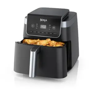 Fritadeira Elétrica Air Fryer Ninja Pro XL 6.5L Cinza 7 em 1 AF182 Fritadeira Elétrica Air Fryer Ninja Pro XL 6.5L Cinza 7 em 1 AF182