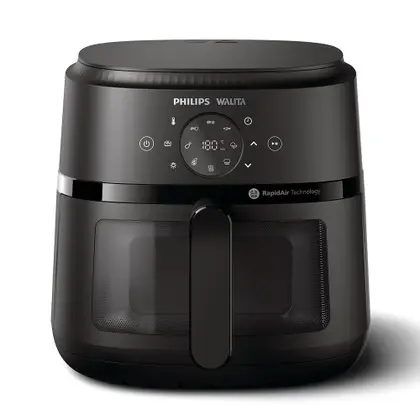 Fritadeira Elétrica Air Fryer Philips Walita Série 2000 XL Digital Preta NA230/09