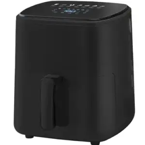 Fritadeira Elétrica Air Fryer Kaza 5L Preta Fritadeira Elétrica Air Fryer Kaza 5L Preta