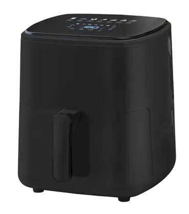 Fritadeira Elétrica Air Fryer Kaza 5L Preta