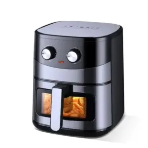 Fritadeira Elétrica Air Fryer Kaza 6.5L Inox Fritadeira Elétrica Air Fryer Kaza 6.5L Inox