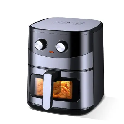 Fritadeira Elétrica Air Fryer Kaza 6.5L Inox