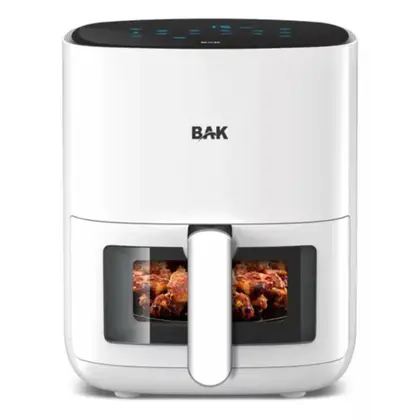 Fritadeira Elétrica Air Fryer Bak Premium 5.5L Digital Touch