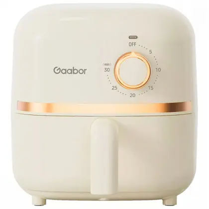 Fritadeira Elétrica Air Fryer Gaabor 1.4L Branco AF20M-YE01A-1