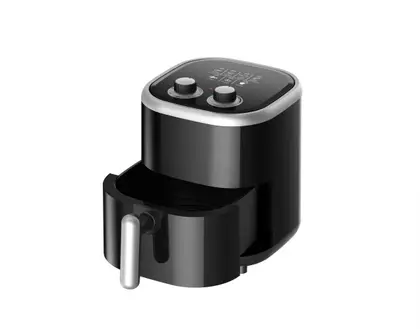 Fritadeira Elétrica Air Fryer Kaza 3.5L Preta