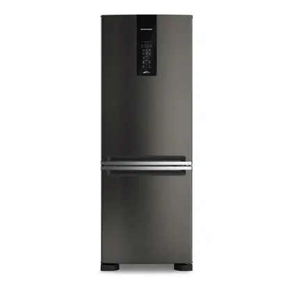 Geladeira Inverse Duplex Brastemp Eclipse Collection Frost Free Inverter 461 Litros Black Inox com Freeze Control Advanced A+++ BRE59FE