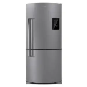 Geladeira Frost Free Inverse Brastemp 588L com Smart Bar Inox BRE85AK