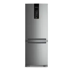 Geladeira Inverse Duplex Brastemp Frost Free Inverter 461 Litros Inox com Freeze Control Advanced A+++ BRE59FK Geladeira Inverse Duplex Brastemp Frost Free Inverter 461 Litros Inox com Freeze Control Advanced A+++ BRE59FK