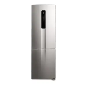 Geladeira Inverse Duplex Electrolux Frost Free com AutoSense 400 Litros Inox Look DB44S Geladeira Inverse Duplex Electrolux Frost Free com AutoSense 400 Litros Inox Look DB44S