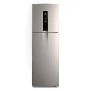 Geladeira Frost Free Duplex Electrolux 410L Efficient com AutoSense Inverter Inox Look IF46S Geladeira Frost Free Duplex Electrolux 410L Efficient com AutoSense Inverter Inox Look IF46S