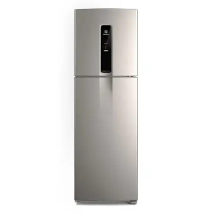 Geladeira Frost Free Duplex Electrolux 410L Efficient com AutoSense Inverter Inox Look IF46S