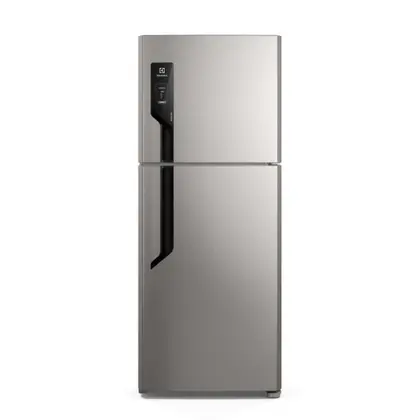 Geladeira Frost Free Duplex Electrolux 431L Efficient com AutoSense Inox Look TF70S