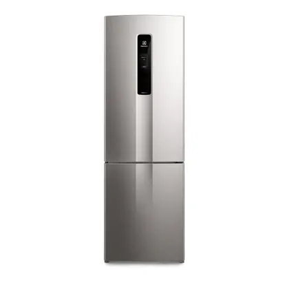 Geladeira Inverse Duplex Electrolux Efficient Inverter com AutoSense 400 Litros Inox Look com Rapid Freeze IB6S
