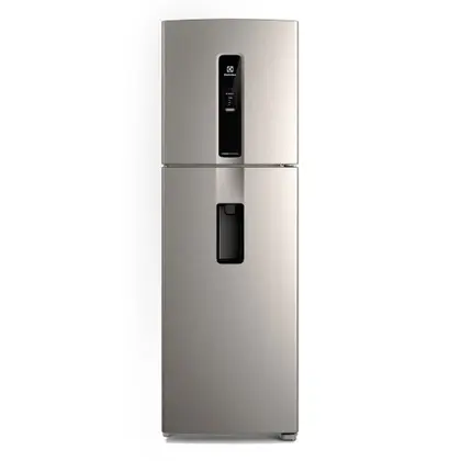Geladeira Frost Free Duplex Electrolux 409L com Água na Porta e AutoSense Inverter Inox Look IW46S