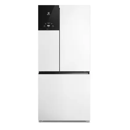 Geladeira Inverse French Door Electrolux Inverter com AutoSense 3 Portas 590 Litros Branca IM8