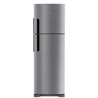 Geladeira Frost Free Duplex Consul 386L Inox 110V CRM44AK