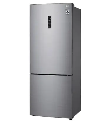 Geladeira Inverse Duplex LG Smart Frost Free Inverter 451 Litros Inox Look GC-B569