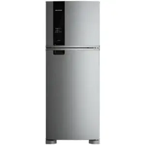 Geladeira Frost Free Duplex Brastemp 463L Prata BRM55FK Geladeira Frost Free Duplex Brastemp 463L Prata BRM55FK